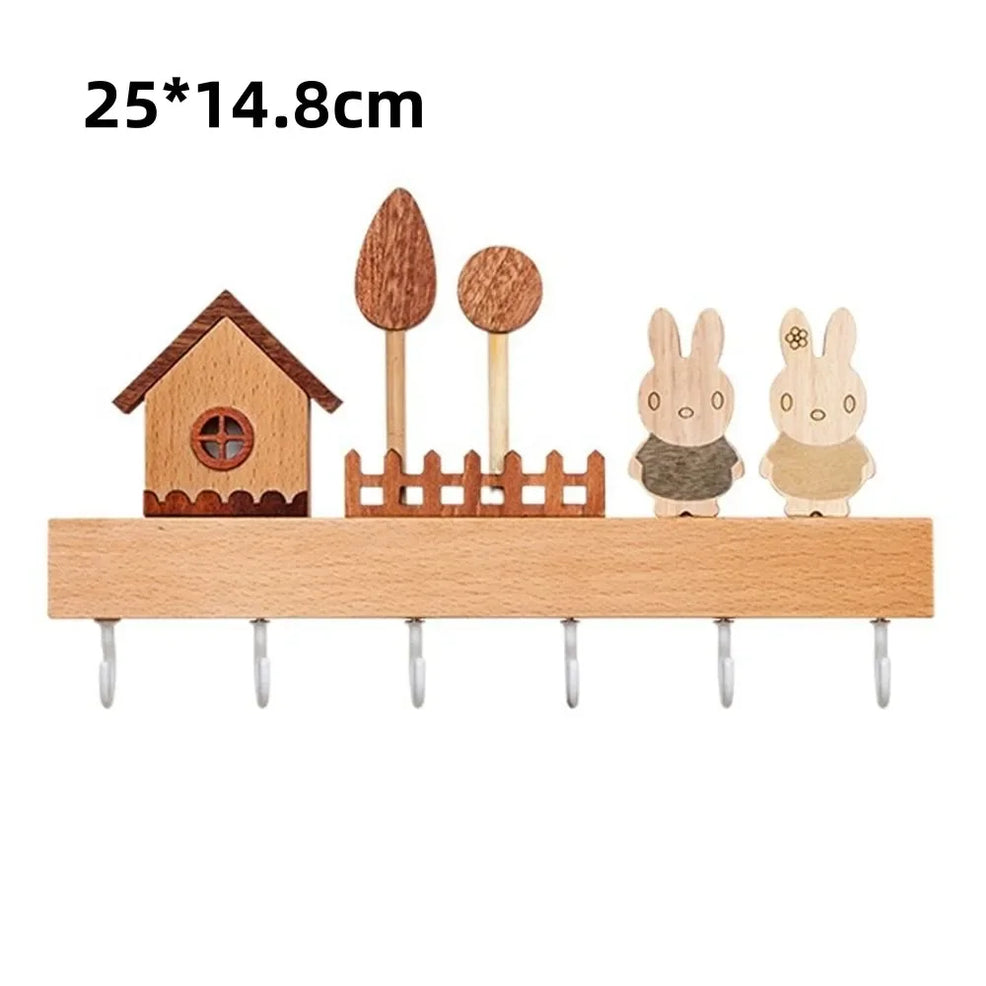 Porte-clés mural créatif pour voiture