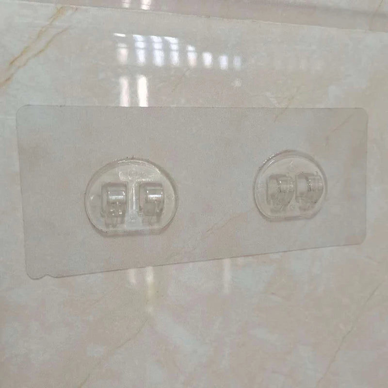 Organisateur d'étagère à crochets muraux adhésifs