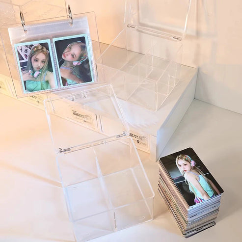 Mini organiseur de tiroir transparent