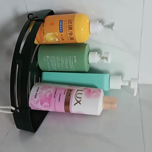 Étagère de douche adhésive sans perçage