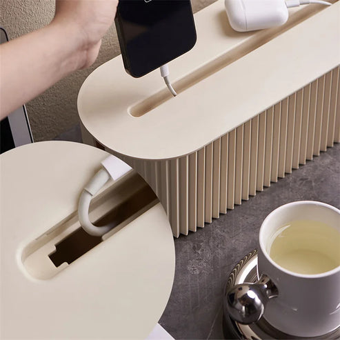 Boîte de rangement pour câbles et fils