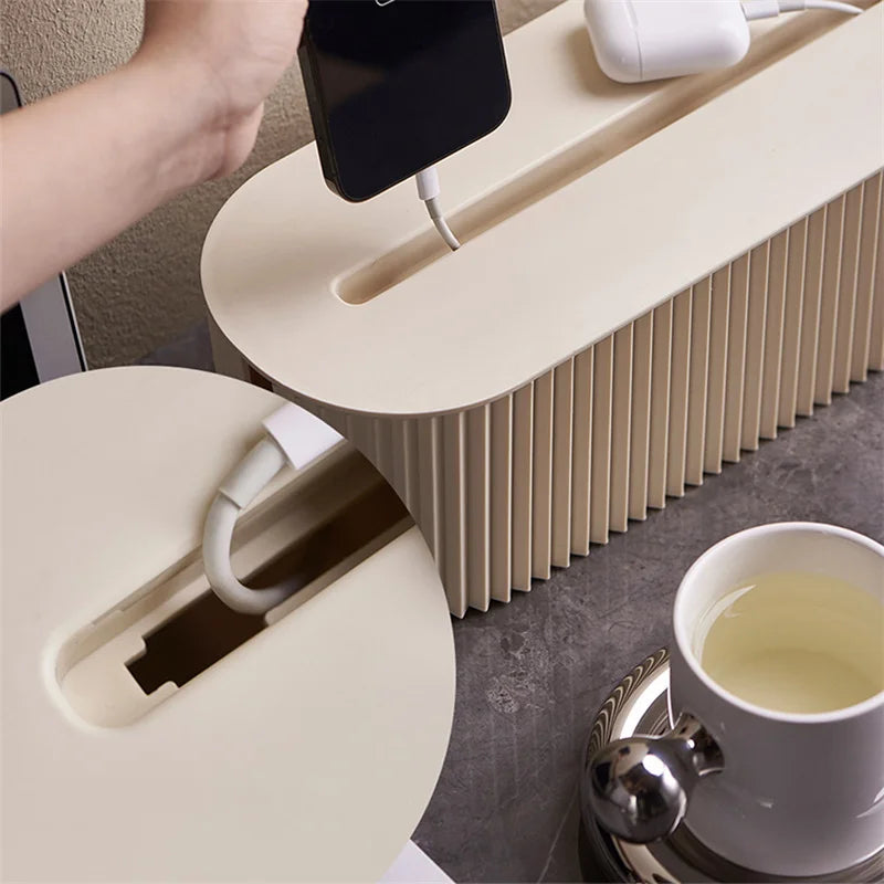 Boîte de rangement pour câbles et fils