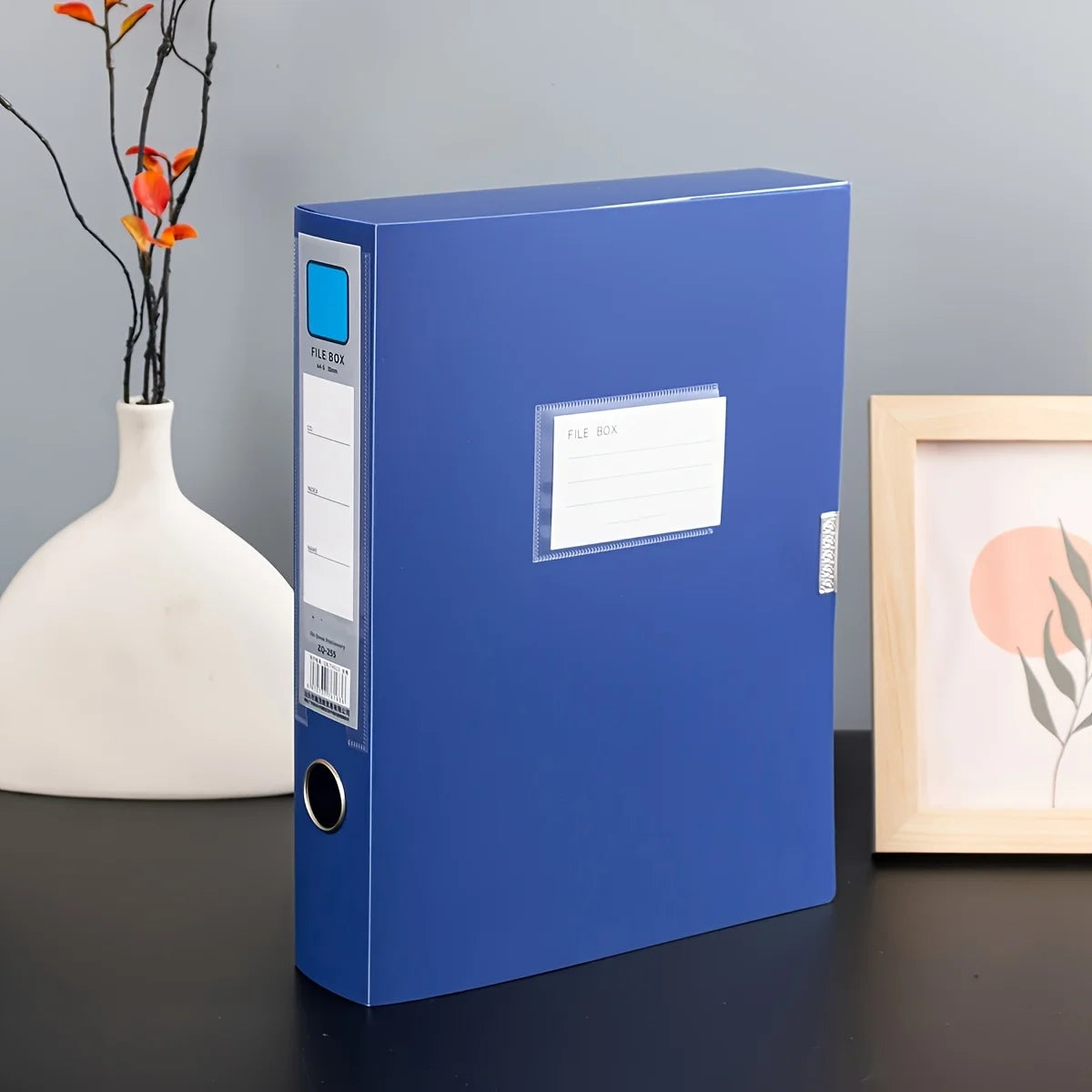 Boîte de rangement pliable pour dossiers A4