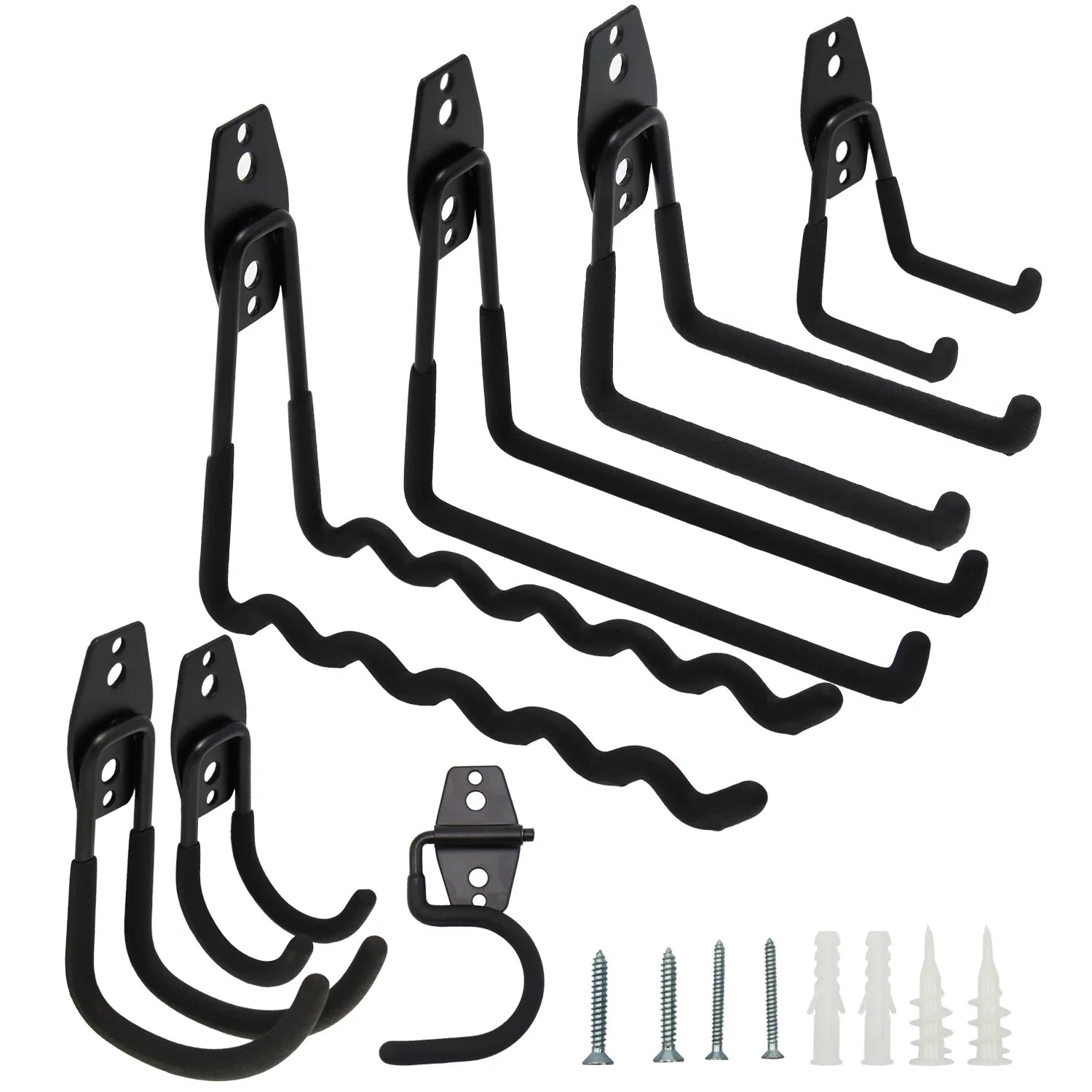 Crochet mural de garage robuste