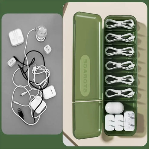 Boîte de rangement pour câbles et fils