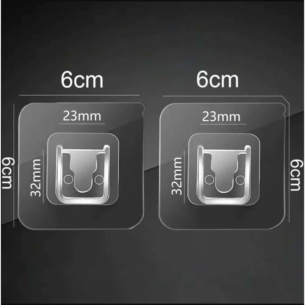 Étagère à shampoing autocollante pour salle de bain