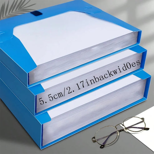 Boîte de rangement pliable pour dossiers A4