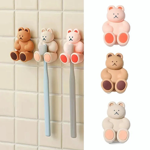 Porte-brosse à dents mural Petit Ours