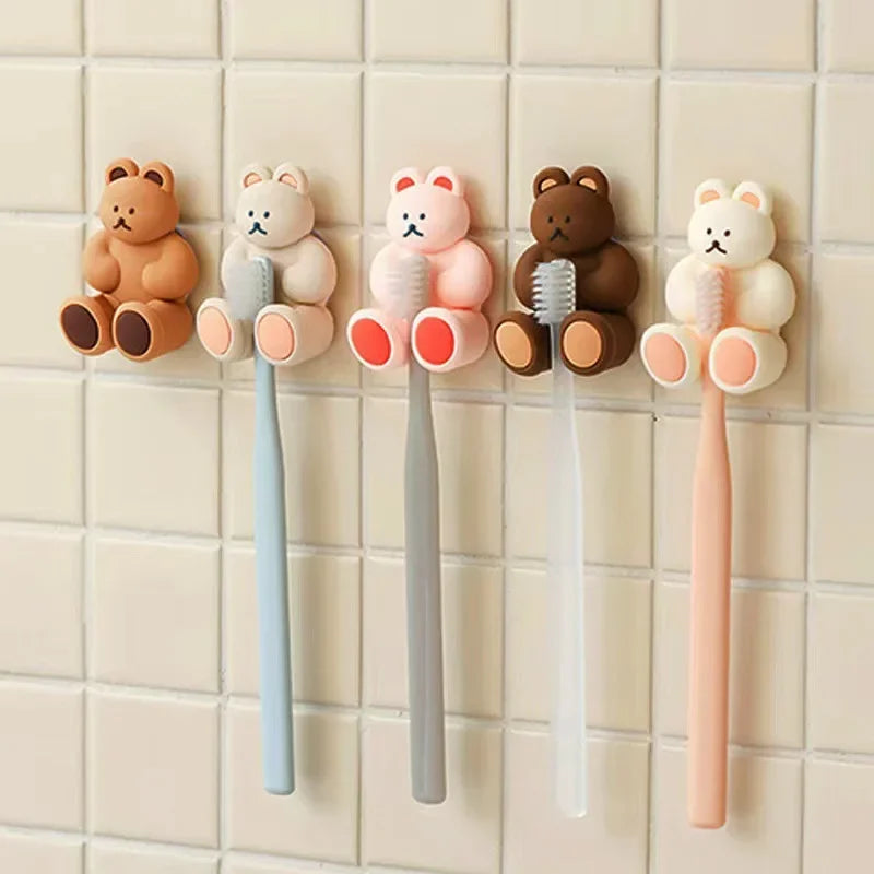 Porte-brosse à dents mural Petit Ours