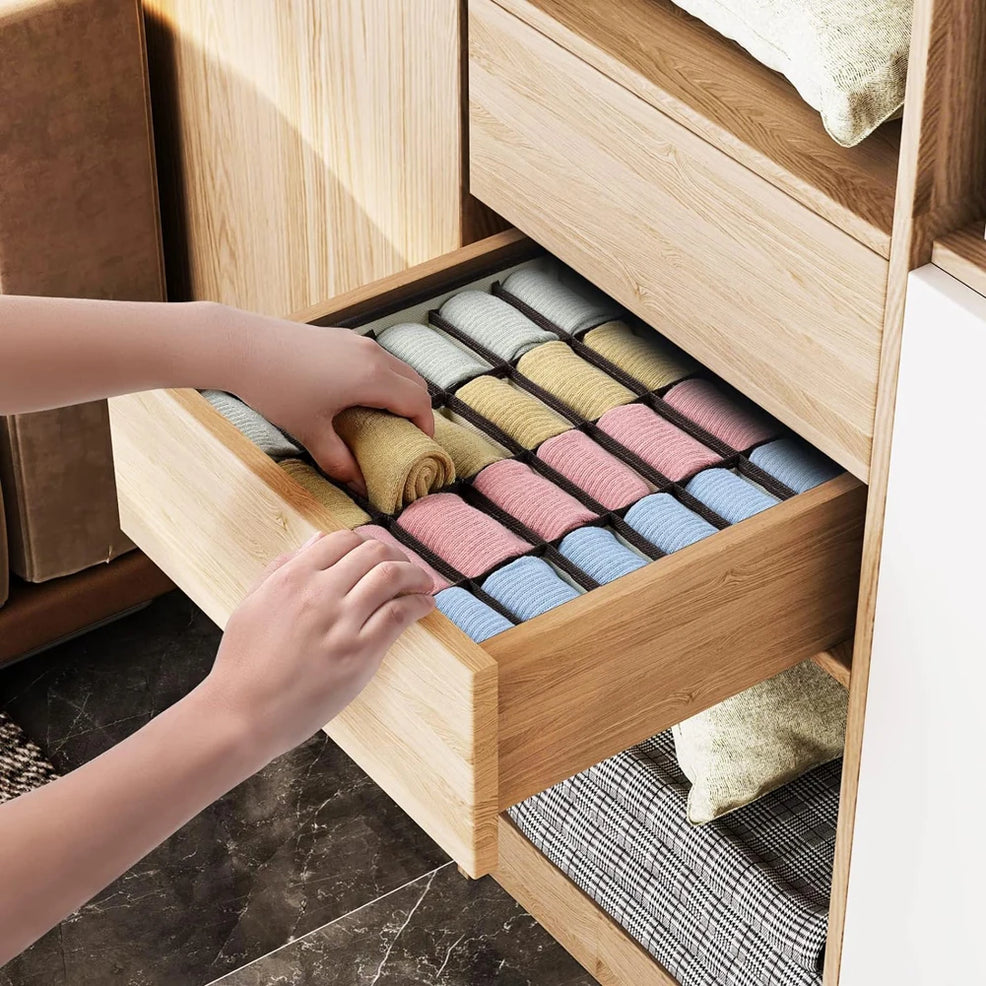 Organisateur pliable pour chaussettes et sous-vêtements