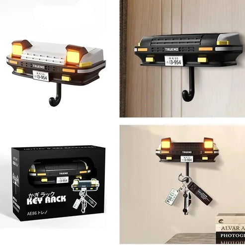 Crochet mural pour clés de voiture AE86