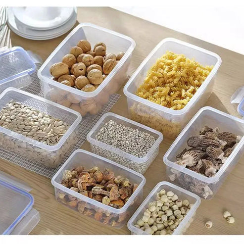 Boîte de rangement hermétique pour réfrigérateur avec couvercle