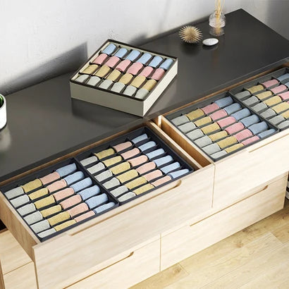 Organisateur pliable pour chaussettes et sous-vêtements