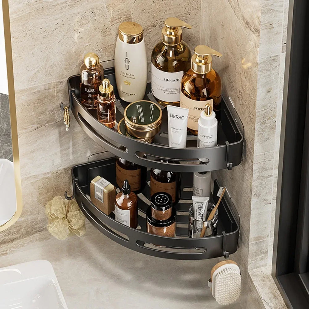 Étagère de douche sans perçage pour salle de bain 