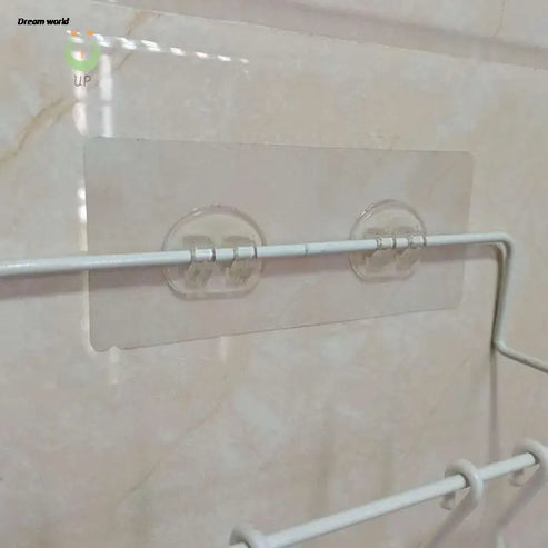 Organisateur d'étagère à crochets muraux adhésifs