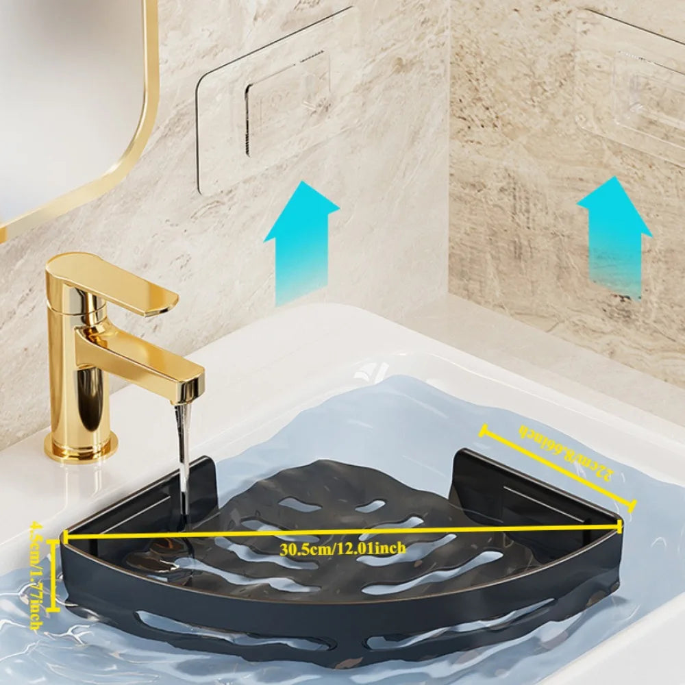 Étagère de douche sans perçage pour salle de bain 