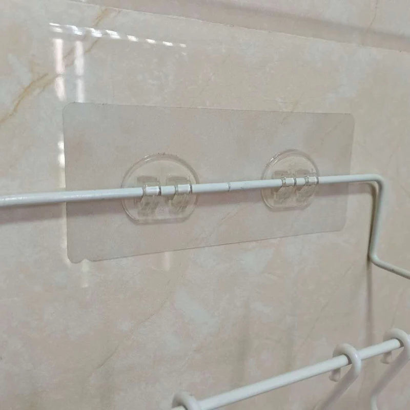 Organisateur d'étagère à crochets muraux adhésifs