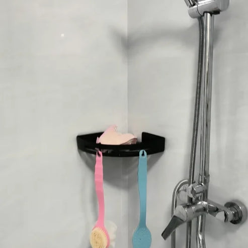 Étagère de douche adhésive sans perçage