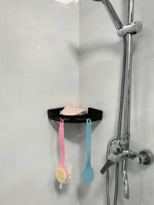 Étagère de douche adhésive sans perçage
