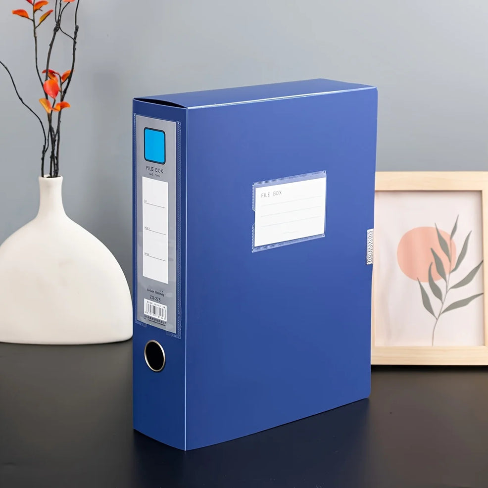 Boîte de rangement pliable pour dossiers A4