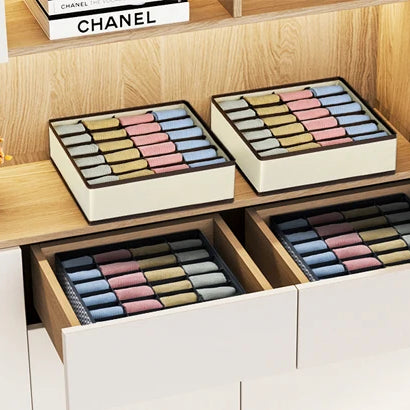 Organisateur pliable pour chaussettes et sous-vêtements