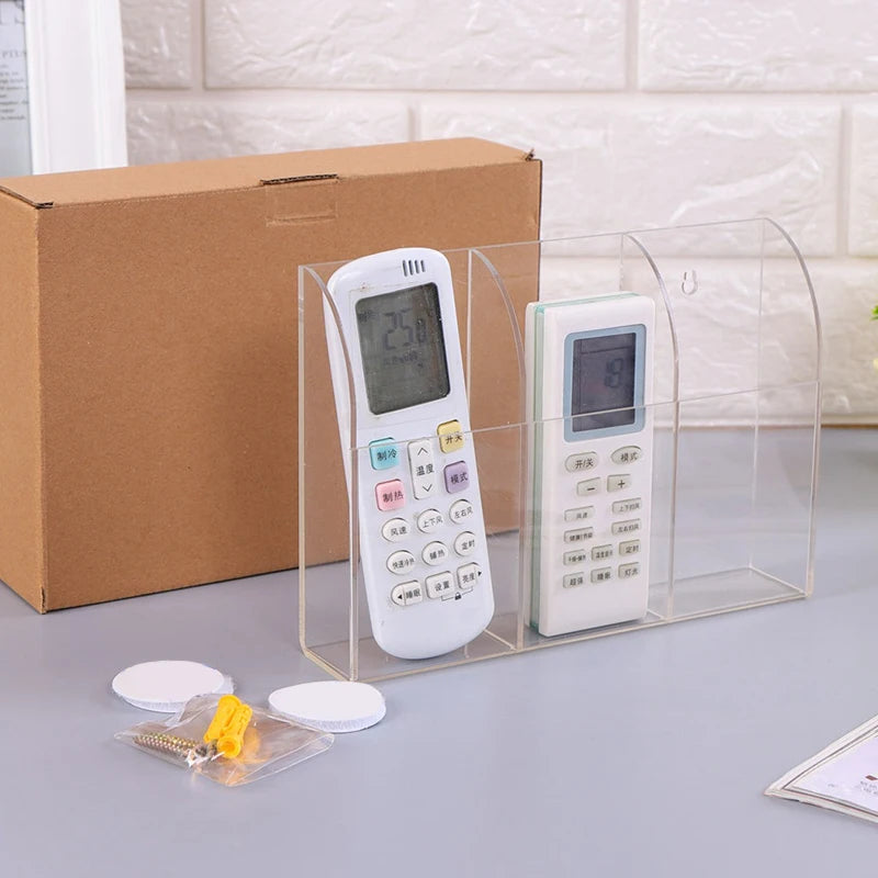 Support mural pour télécommande en acrylique