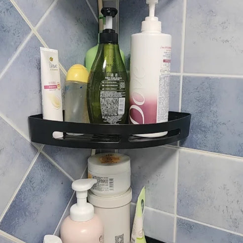 Étagère de douche adhésive sans perçage