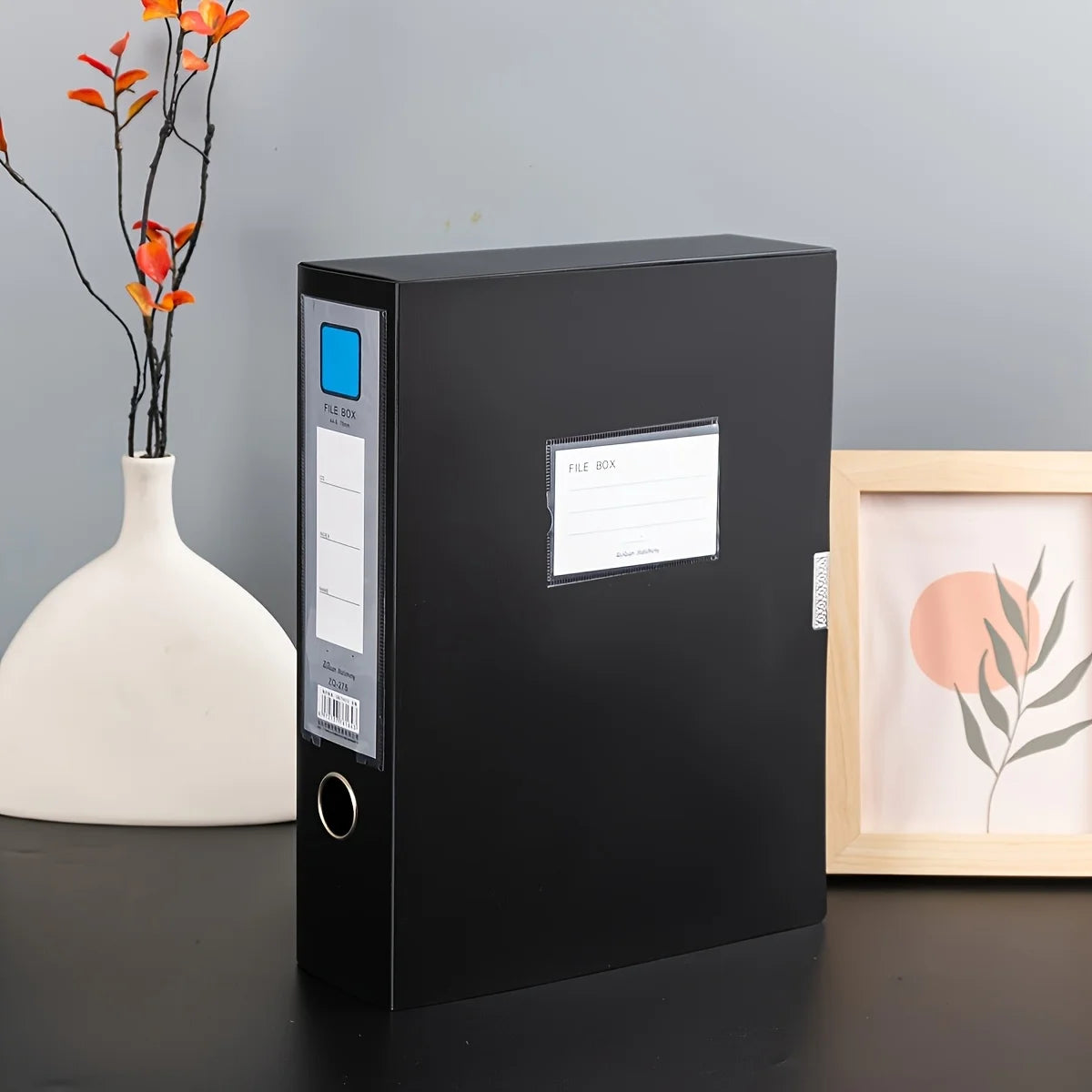 Boîte de rangement pliable pour dossiers A4