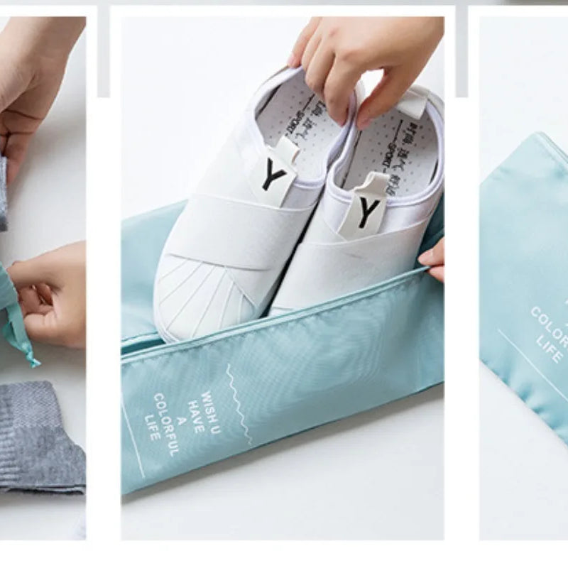 Ensemble de 7 organisateurs de bagages de voyage