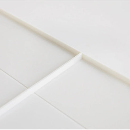 Boîte de rangement de bureau transparente