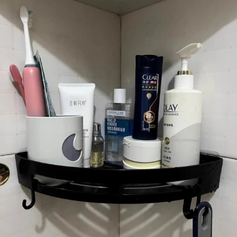 Étagère de douche adhésive sans perçage