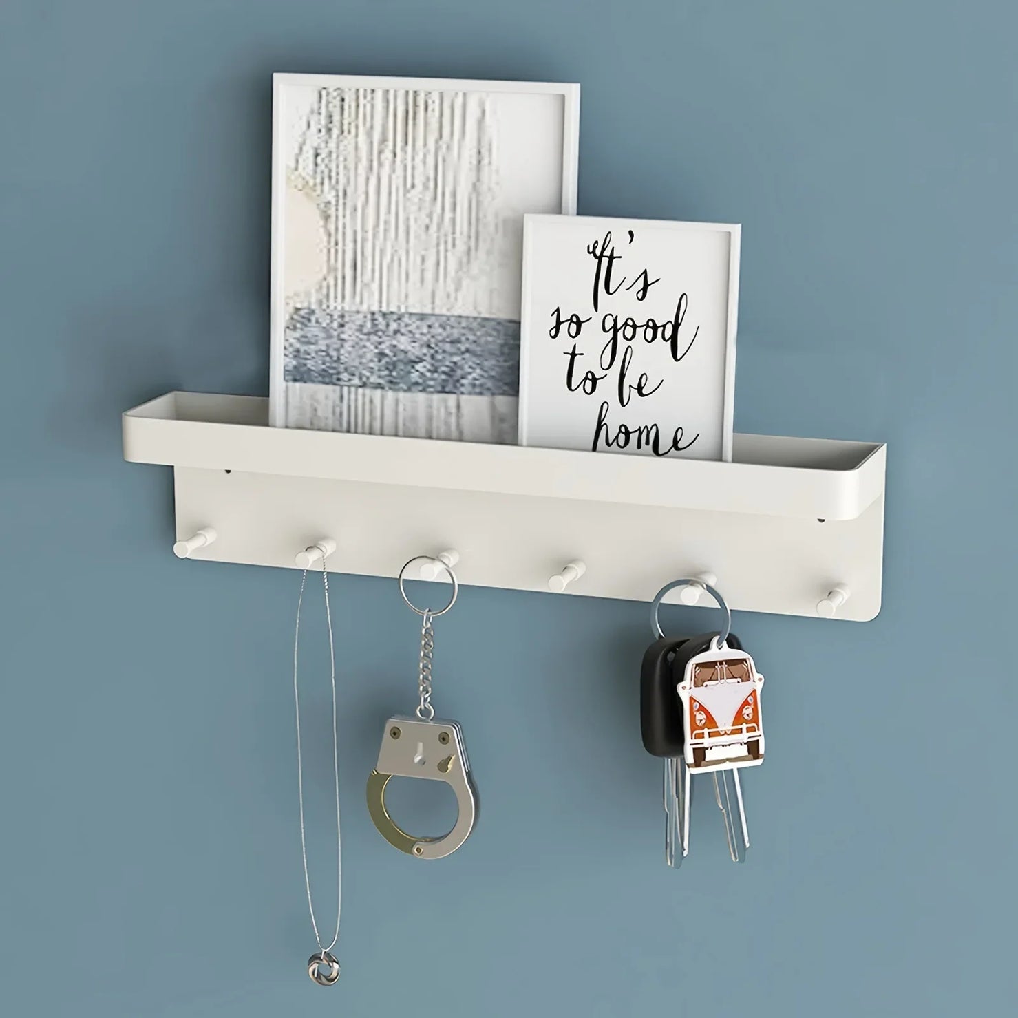 Wall Key & Mail Organizer