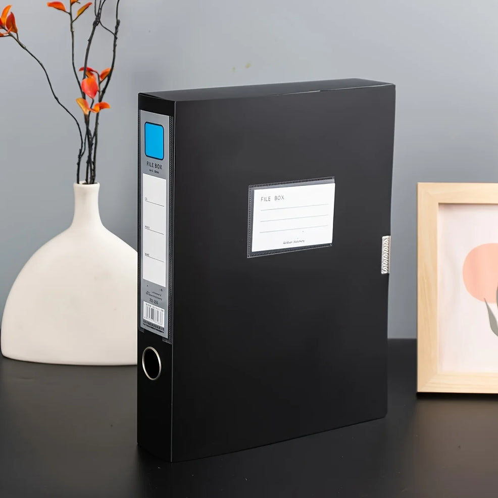 Boîte de rangement pliable pour dossiers A4