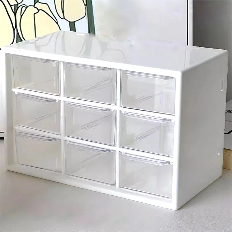 Mini organiseur de tiroir transparent