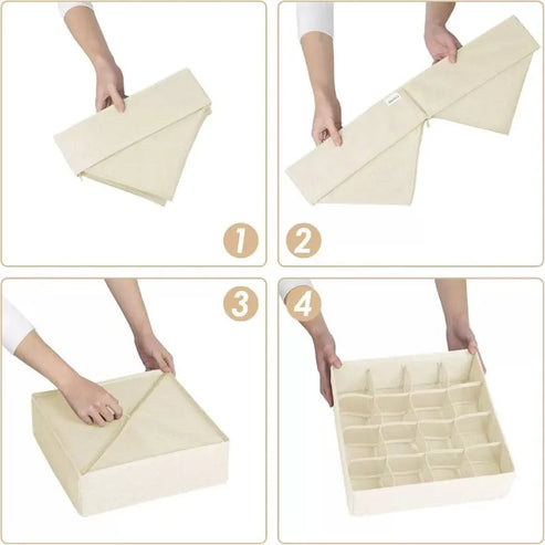 Boîte de rangement pour tiroir à sous-vêtements