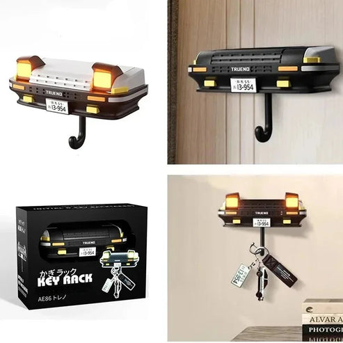 Crochet mural pour clés de voiture AE86