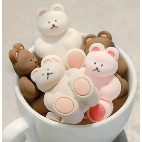 Porte-brosse à dents mural Petit Ours