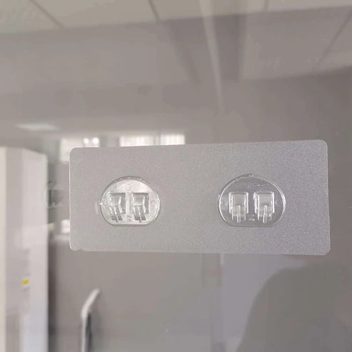 Organisateur d'étagère à crochets muraux adhésifs