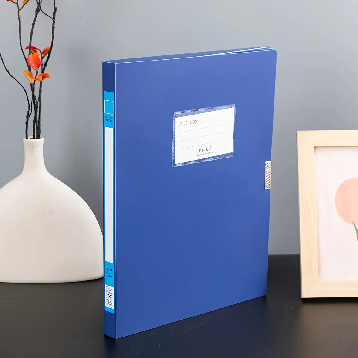 Boîte de rangement pliable pour dossiers A4