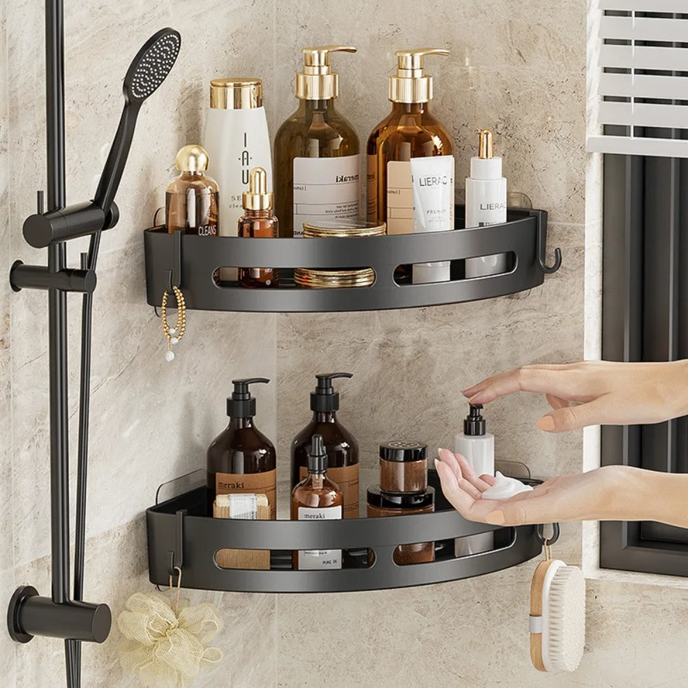 Étagère de douche adhésive sans perçage