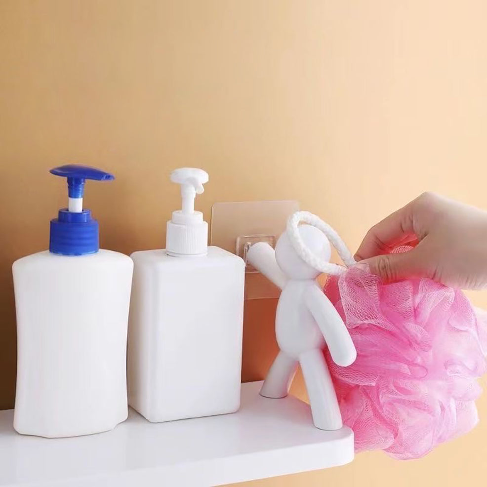 Étagère à shampoing autocollante pour salle de bain