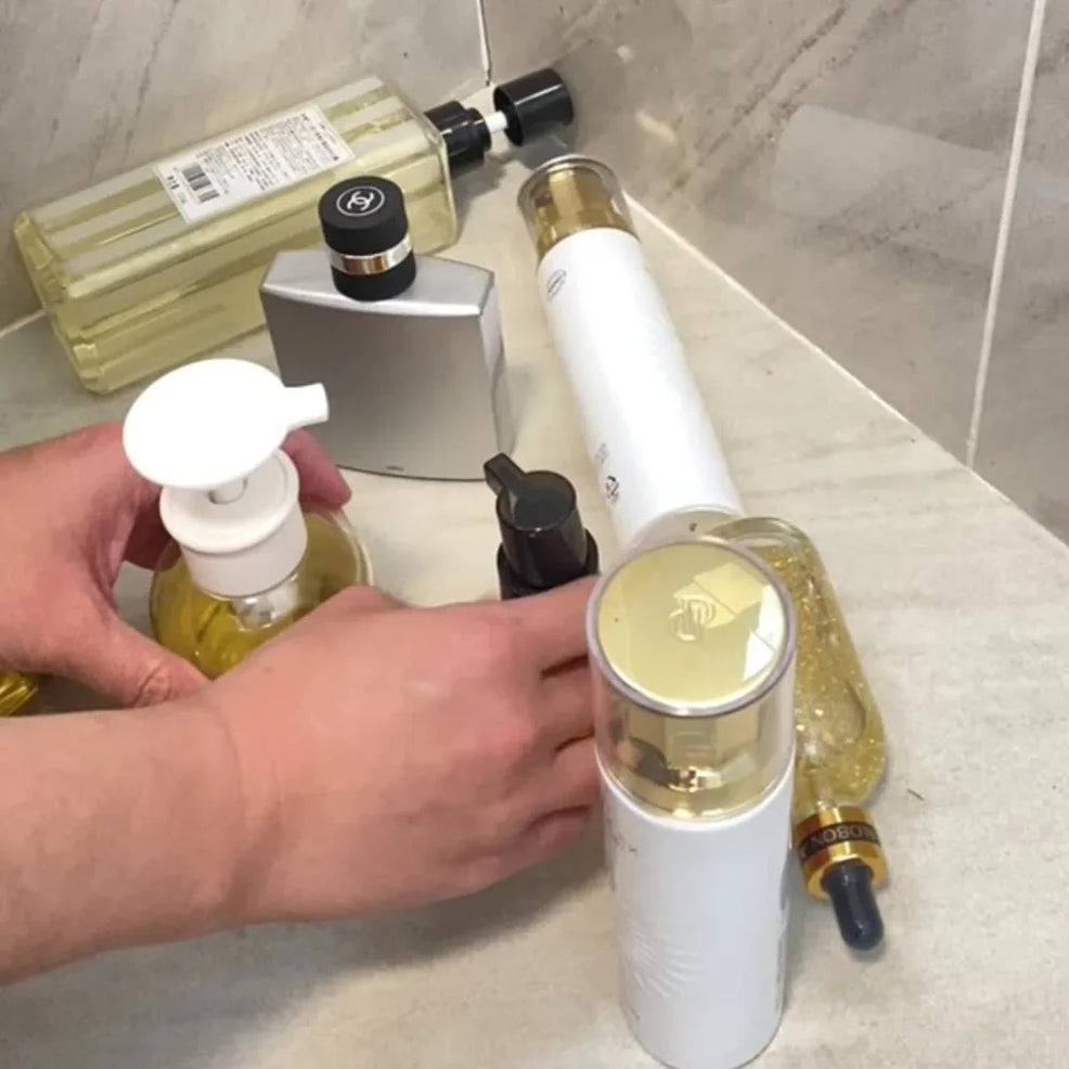 Étagère murale de salle de bain sans perçage